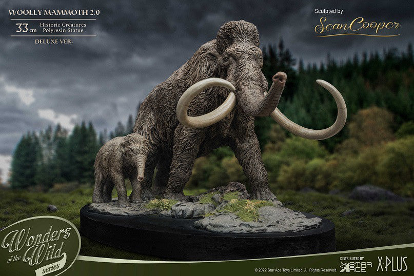 Wonders of the Wild: Woolly Mammoth 2.0 with Baby Mammoth (Deluxe version)