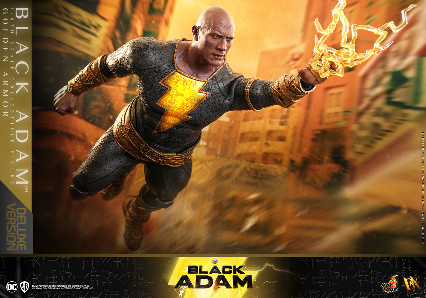 Hot Toys 1/6 Black Adam Deluxe Figure