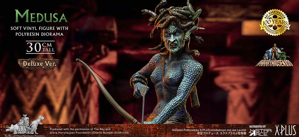 Clash of the Titans 1981 Medusa Deluxe Statue by Star Ace Clash of the Titans  1981 Medusa Deluxe Statue by Star Ace Ray Harryhausen [101SA25] - $389.99 :  Monsters in Motion, Movie