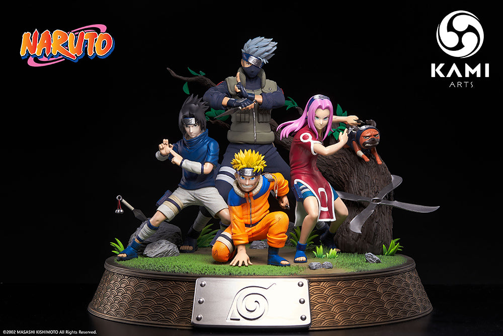 Naruto: Naruto Group Statue