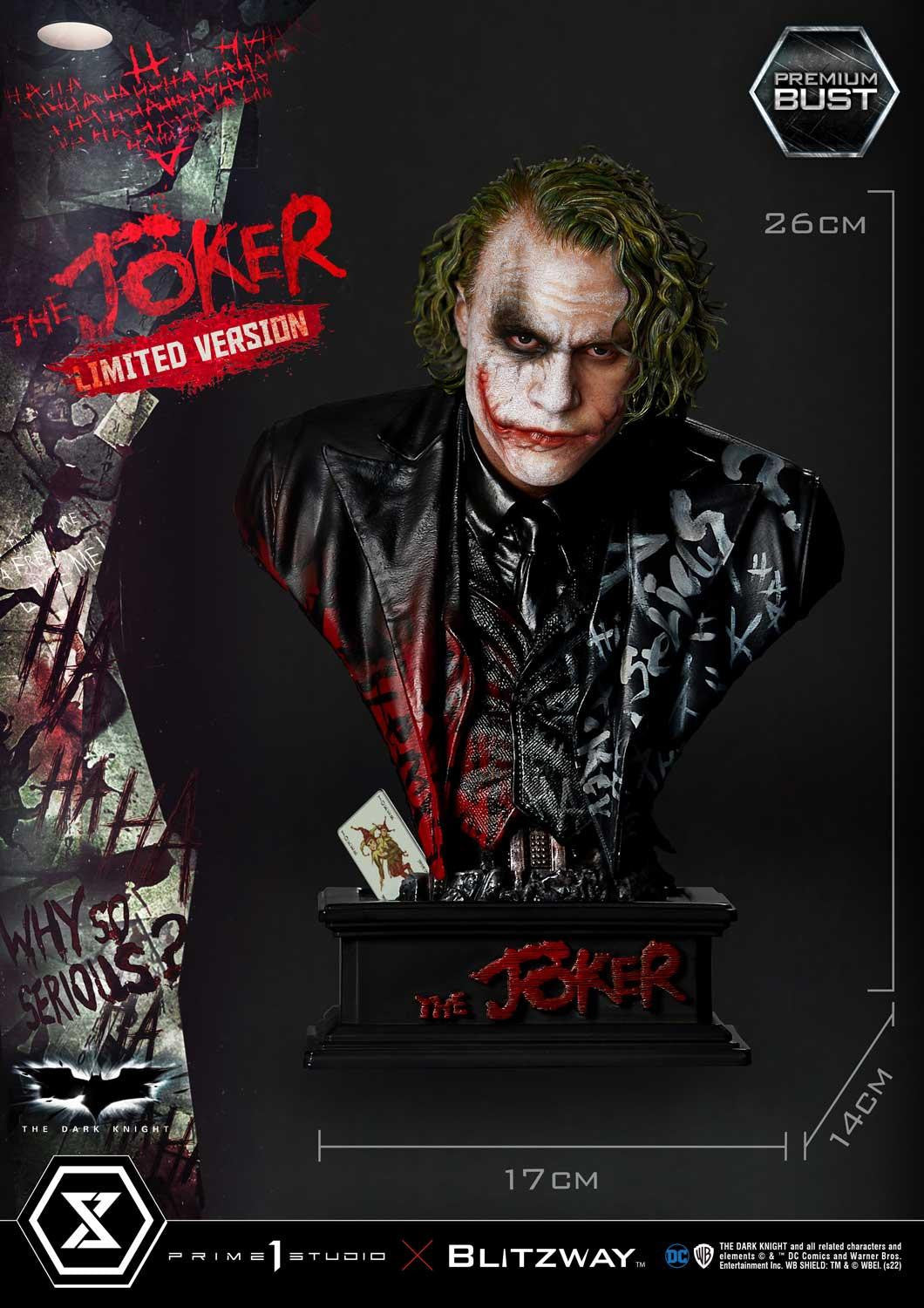 The Dark Knight: THE JOKER - Life-size Collectible Statue – Section9