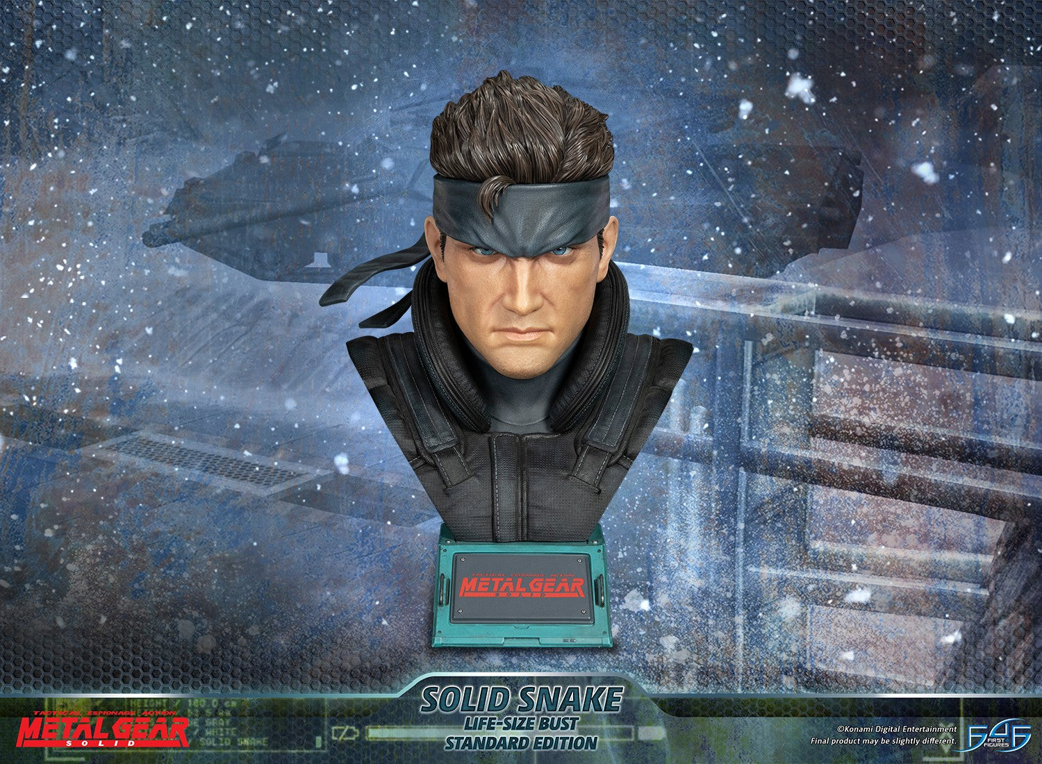 Metal Gear Solid: Solid Snake Life Size Bust (Standard Edition