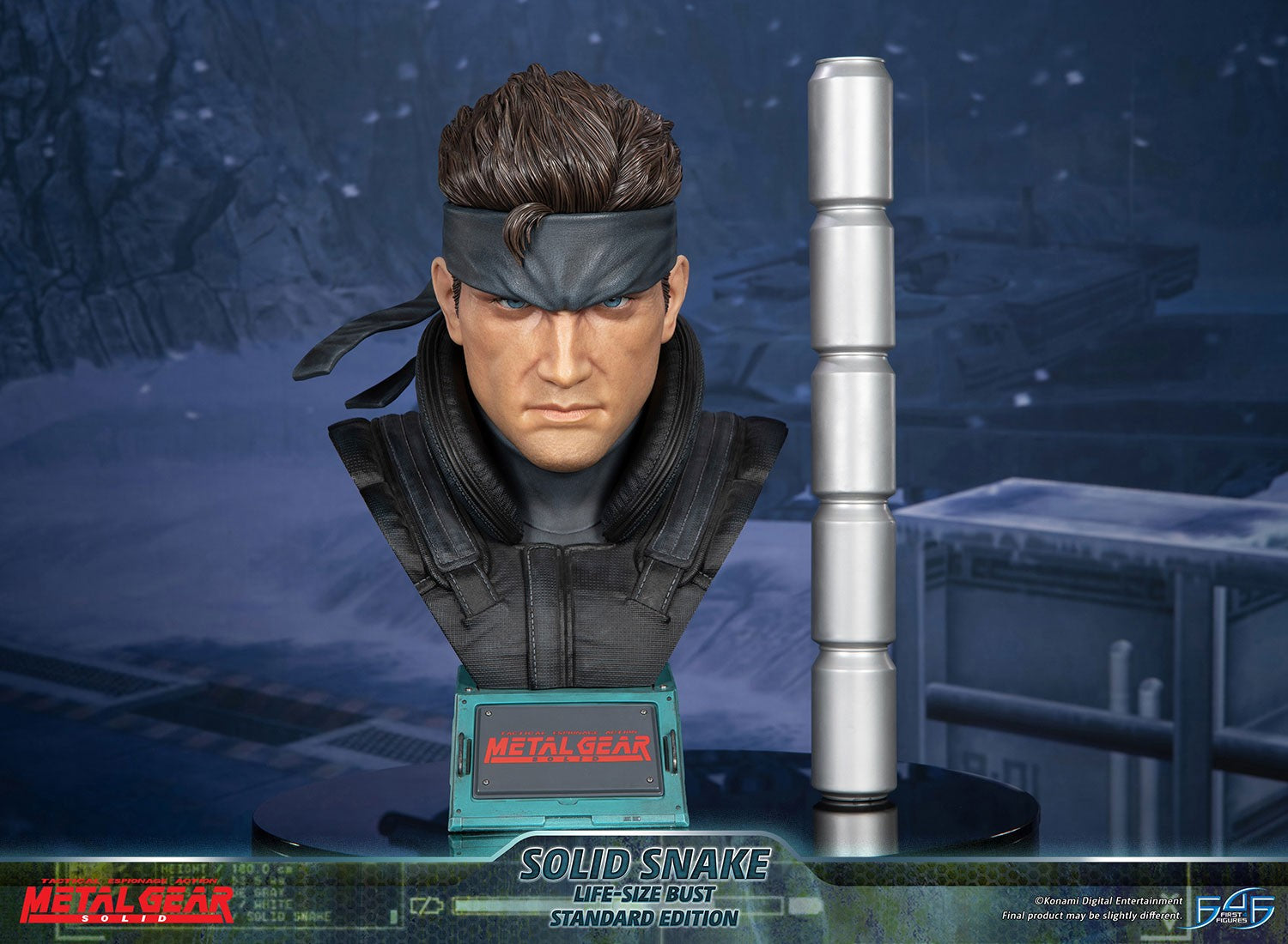 Metal Gear Solid: Solid Snake Life Size Bust (Standard Edition) — Secret Compass