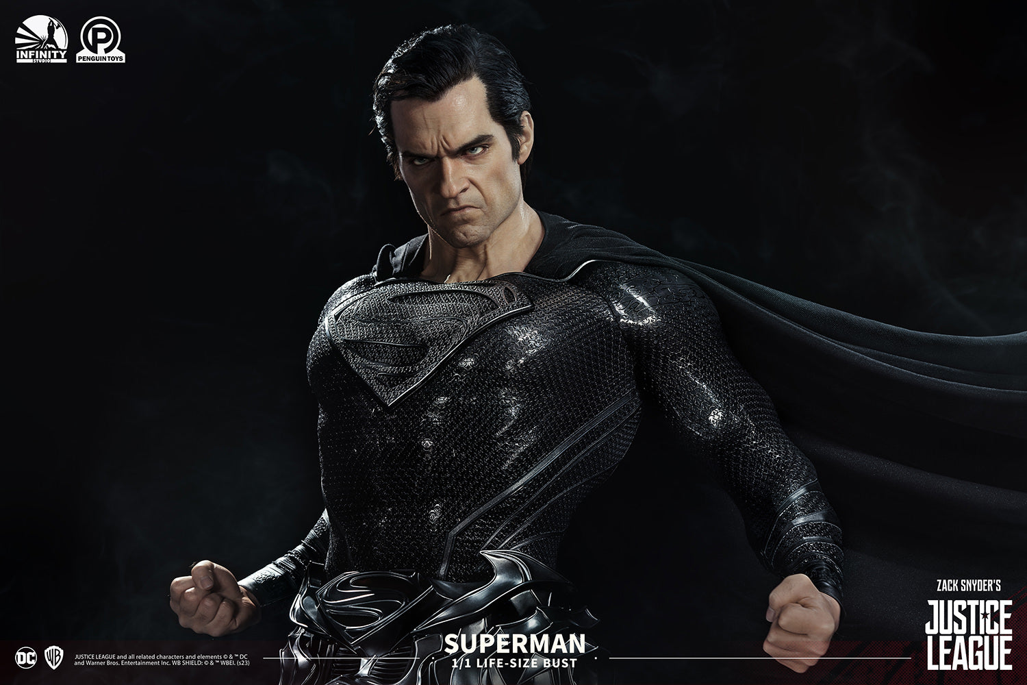 DC Zack Snyder's Justice League: Superman Life-Size Bust