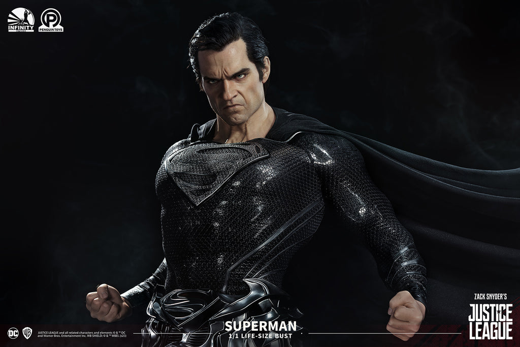 DC Zack Snyder's Justice League: Superman Life-Size Bust — Secret