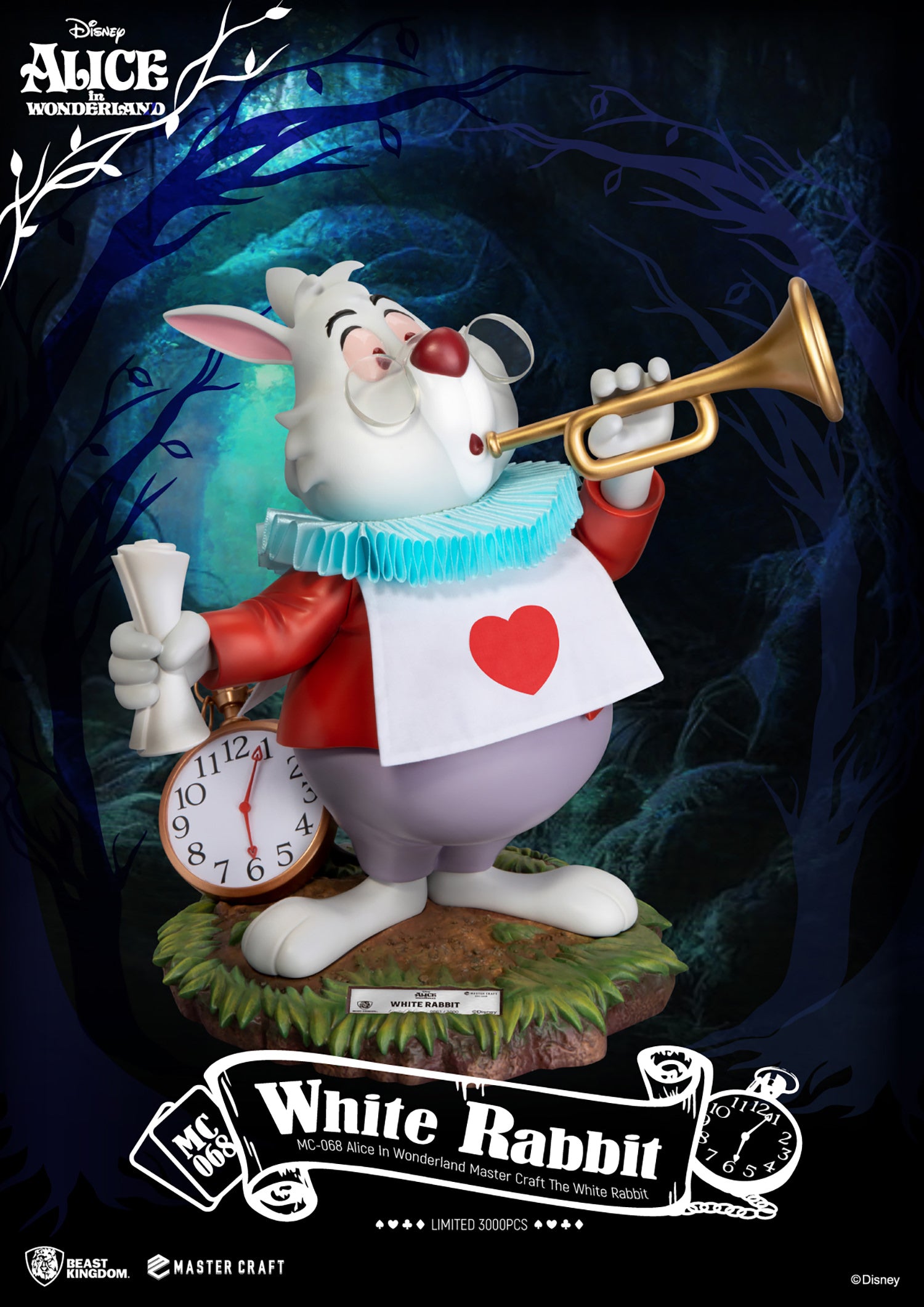 Alice in Wonderland Rabbit pocket watch With Gift Box