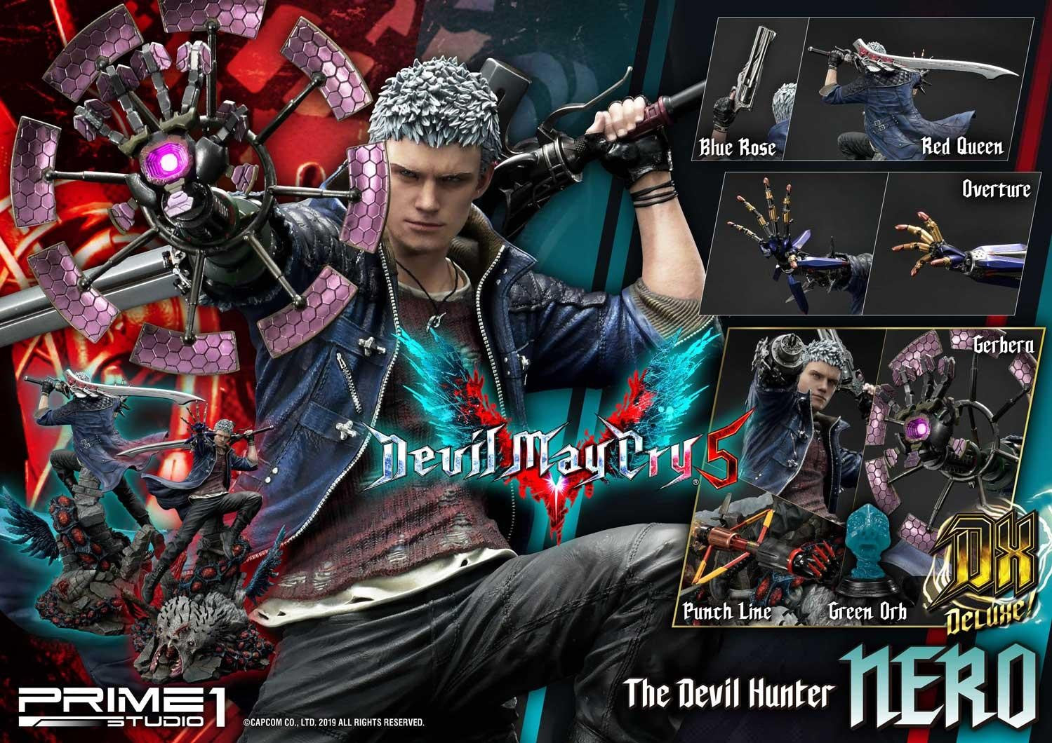 Devil May Cry 5 Nero Deluxe 1/12 Scale Figure