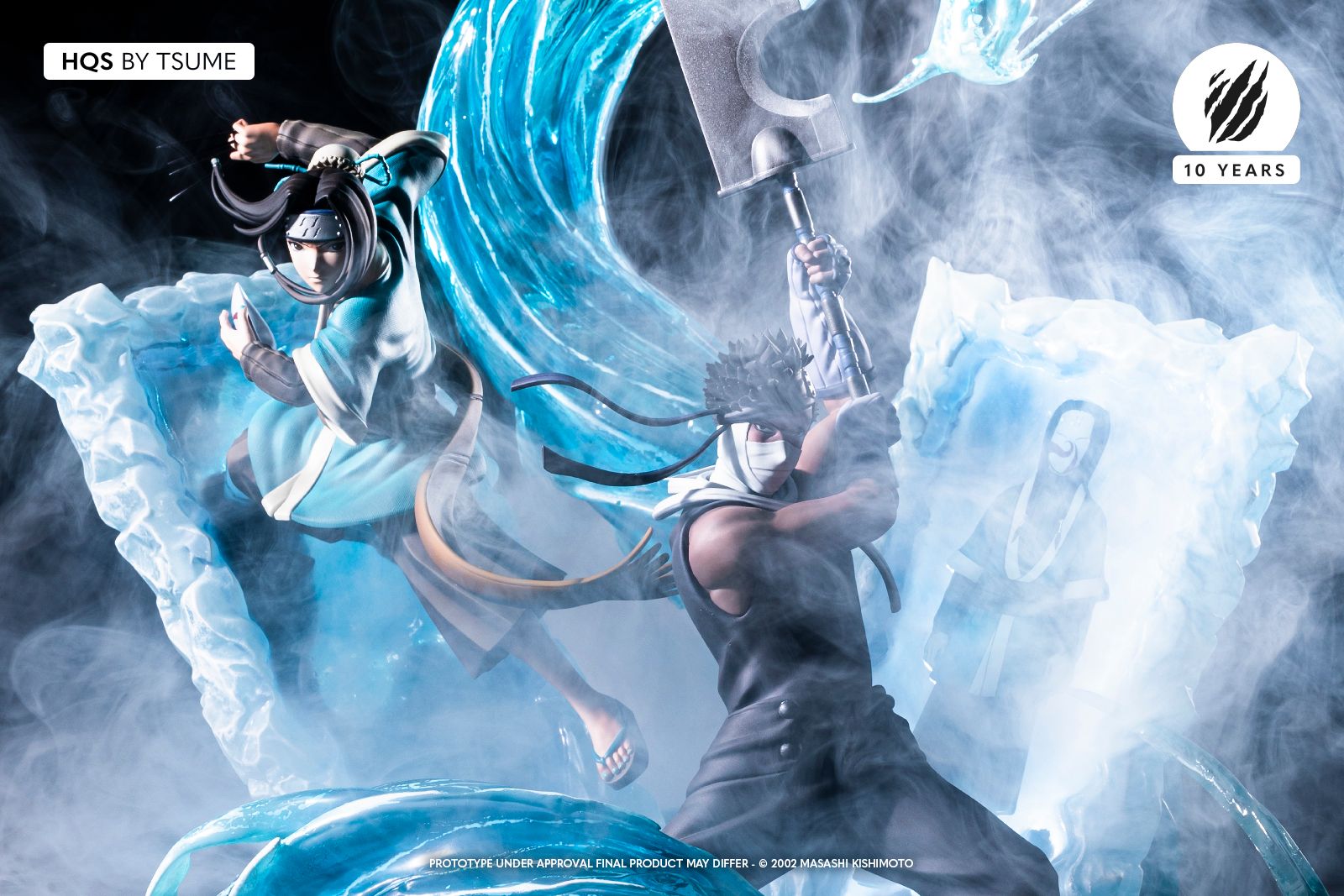 Statue Zabuza Avec épée – 13 Cm, Figurine Anime, Collection Ou Déco Bureau